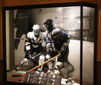 Hockey Exhibit at the ROM