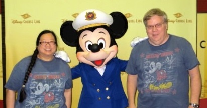 Captain Mickey at the Galveston Port Cruise Terminal